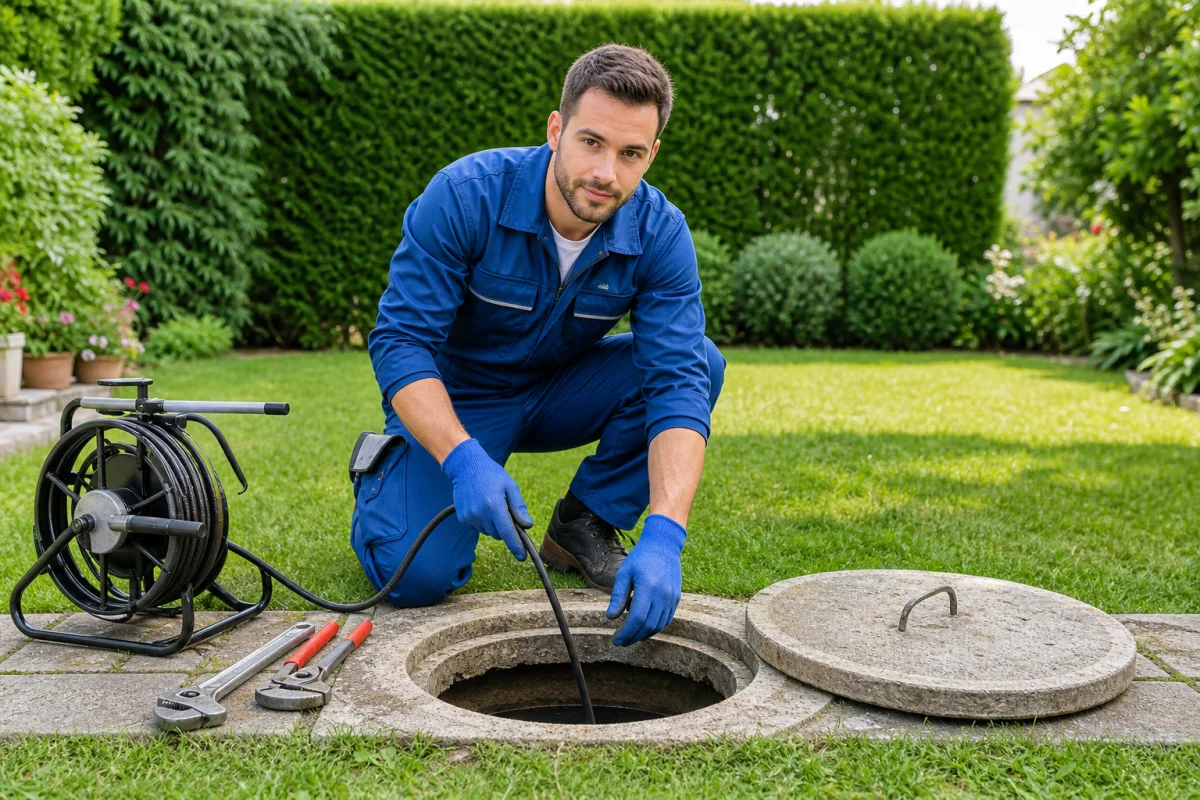 comment deboucher une canalisation enterrée