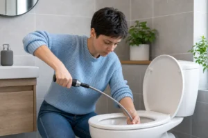 deboucher toilette sans ventouse