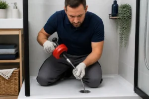 débouchage douche