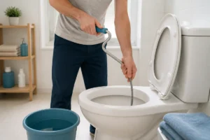 Déboucher des toilettes naturellement avec des gestes simples