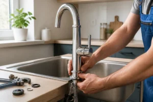 Comment remplacer un robinet de cuisine facilement